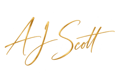 AJ Scott signature