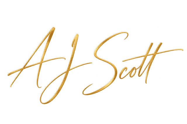 AJ Scott signature